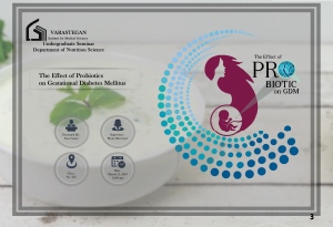 اثر پروبیوتیک بر دیابت بارداری