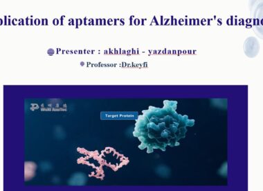 Application of aptamers for Alzheimer's diagnosis