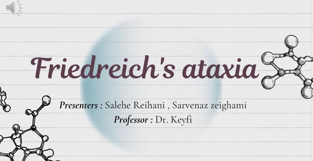 Friedreich's ataxia