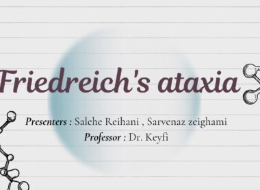 Friedreich's ataxia