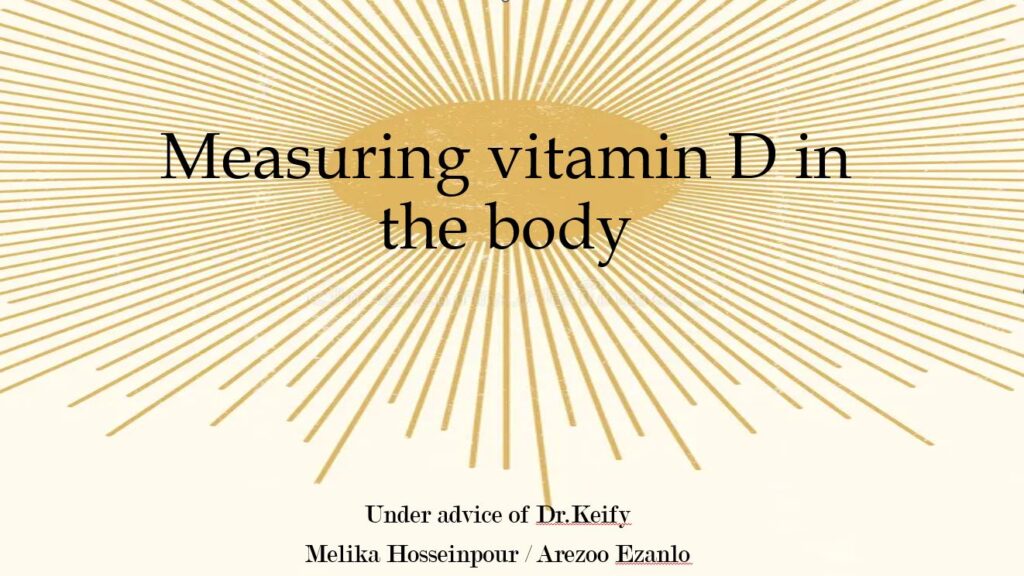 Measuring vitamin D in the body